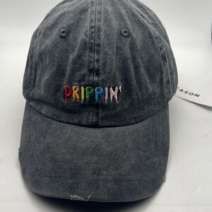 Reason clothing “Drippin” cotton acid wash adjustable hat- New with‎ tag
